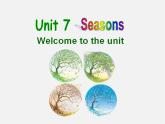 江苏省东海县横沟中学八年级英语上册 Unit 7 Seasons welcome to the Unit课件1