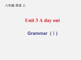 江苏省兴化市昭阳湖初级中学八年级英语上册 Unit 3 A Day Out Grammar课件1