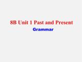 江苏省南京市长城中学八年级英语下册 Unit 1 Past and Present Grammar课件
