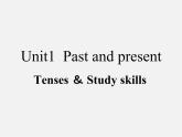 江苏省连云港市东海县晶都双语学校八年级英语下册 Unit 1 Past and Present Study skills课件