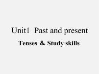 英语八年级下册Unit 1 Past and PresentStudy skills授课ppt课件