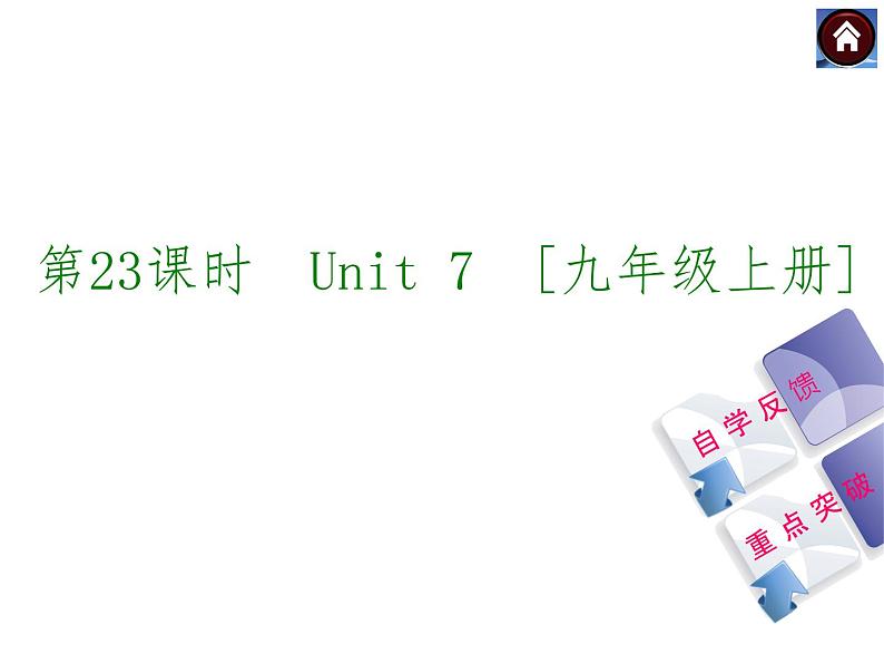 牛津译林版中考复习课件【第23课时】Unit 7 [九上]01