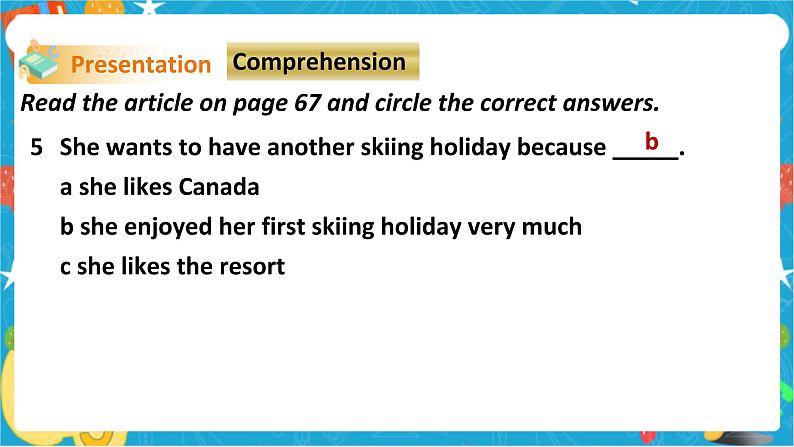 Unit 5 Sport Period 2 Reading II & Listening第7页