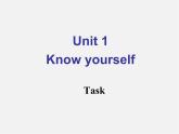 江苏省永丰县初级中学九年级英语上册 Unit 1 Know yourself Task课件