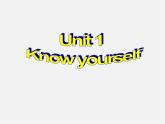 江苏省永丰初级中学九年级英语上册 Unit 1 Know yourself task课件