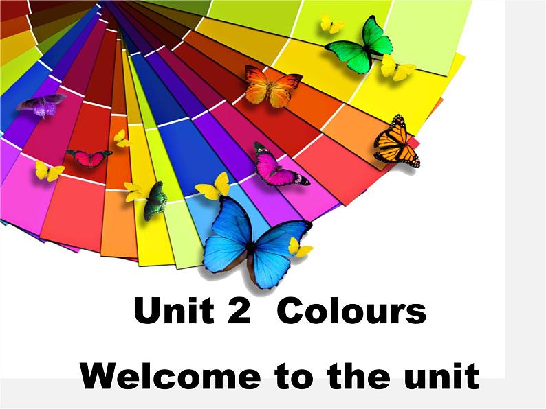 江苏省永丰初级中学九年级英语上册 Unit 2 Colour Welcome to the Unit课件01