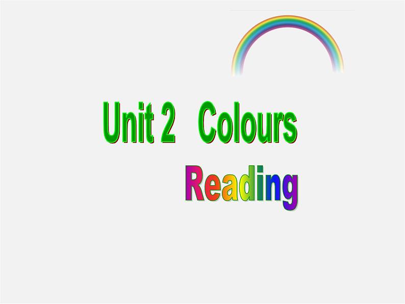 九年级英语上册 Unit 2 Colours Reading课件第1页