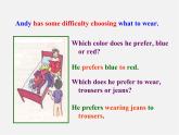 江蘇省泰州市沈毅中學九年級英語上冊 Unit 2 Colour Task課件