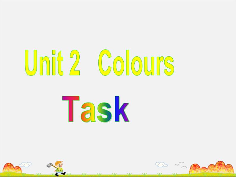 九年级英语上册 Unit 2 Colours Task课件01