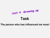 江蘇省句容市天王中學(xué)九年級(jí)英語(yǔ)上冊(cè) Unit 4 Growing up Task課件
