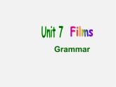 九年级英语上册 Unit 7 Films Grammar课件