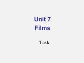江苏省永丰初级中学九年级英语上册 Unit 7 Films Task课件1