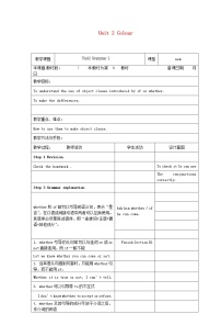 初中英语牛津译林版九年级上册Grammar教案设计