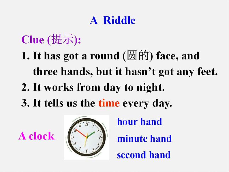 广东省佛山市第十四中学七年级英语上册 Module 5 My school day Unit 1 I love history.课件 （新版）外研版第2页