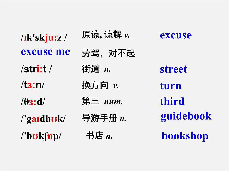 山东省潍坊高新技术产业开发区浞景学校七年级英语下册《Module 6 Unit 1 Could you tell me how to get to the National Stadium》课件04