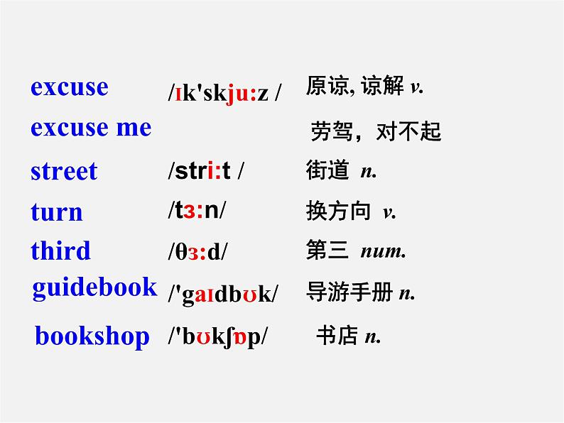 天津市宁河县造甲城中学七年级英语下册 Module 6 Unit 1 Could you tell me how to get to the National Stadium课件03