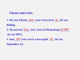 【世纪金榜】七年级英语下册 Module 7 My past life Unit 3 Language in use课件