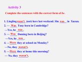 【世纪金榜】七年级英语下册 Module 7 My past life Unit 3 Language in use课件