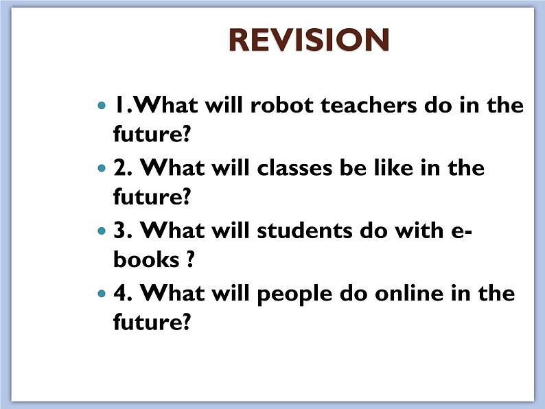 北师大英语八年级下册 Unit 1 Lesson 1第二课时教学课件第2页