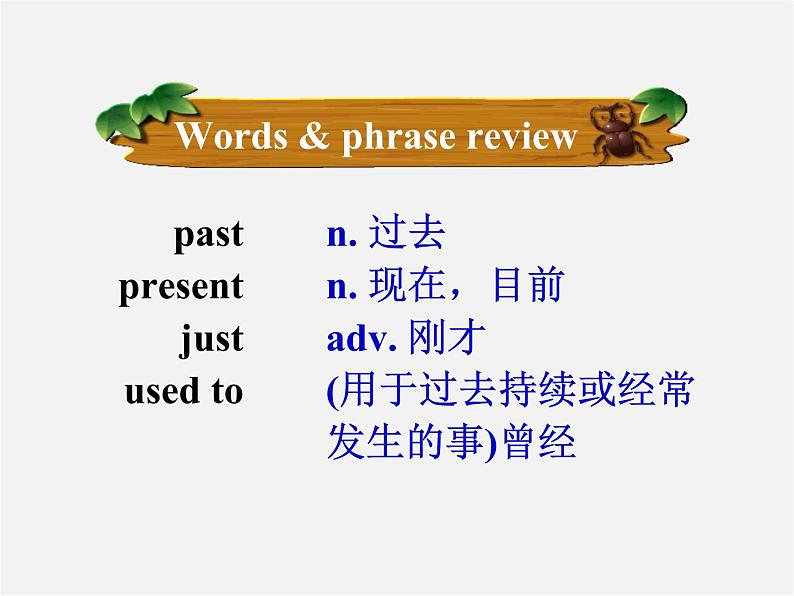 江苏省宿迁市泗洪县育才实验学校八年级英语下册 Unit 1 Past and Present P1 Welcome to the unit课件第3页