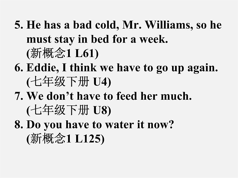 江苏省宿迁市泗洪县育才实验学校八年级英语下册 Unit 4 A good read P3 Grammar课件第5页