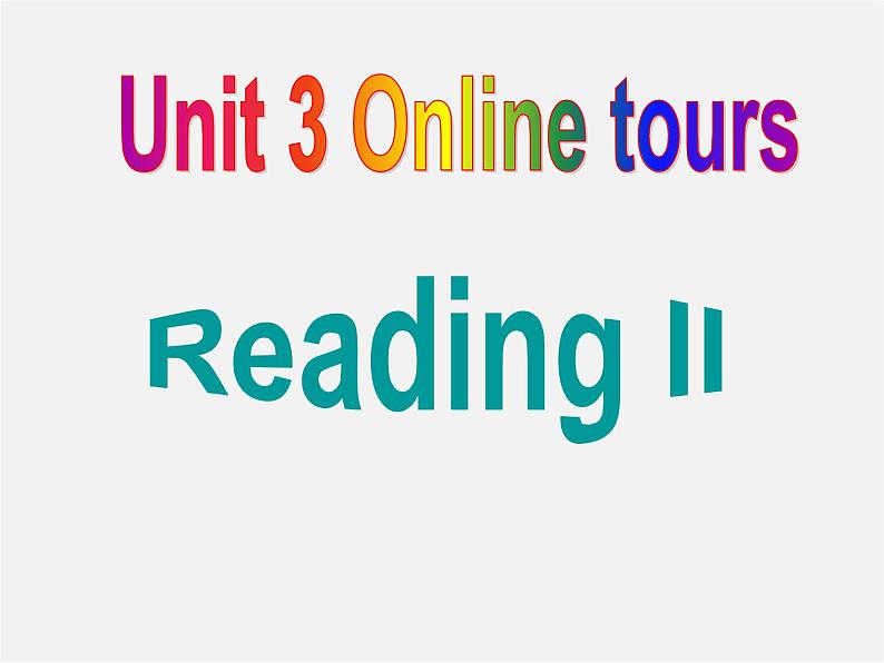 江苏省盐城市盐都县郭猛中学八年级英语下册《Unit 3 Online tours Reading II》课件第1页