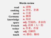 江蘇省永豐初級中學八年級英語下冊 Unit 4 A good read Welcome to the Unit課件