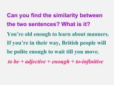 八年级英语下册 8B Unit5 Good manners Grammar课件