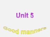 江蘇省鹽城市永豐初級中學八年級英語下冊 Unit 5 Good manners Speak up & Study skills課件