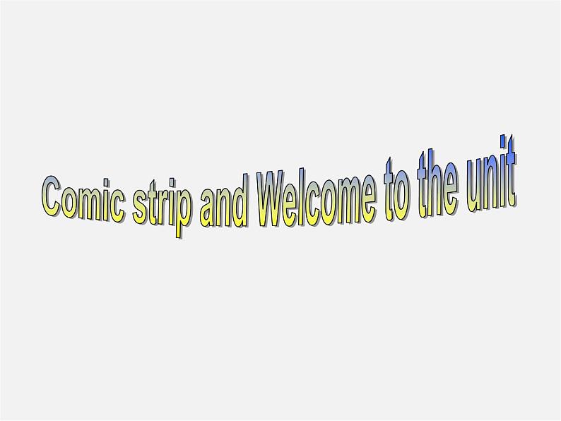 江苏省盐城市盐都县郭猛中学八年级英语下册《Unit 6 Sunshine for all Welcome to the Unit》课件第2页