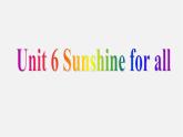 江苏省永丰初级中学八年级英语下册《Unit 6 Sunshine for all Grammar》课件