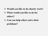 江蘇省句容市天王中學(xué)八年級英語下冊 Unit 7 International Charities Task課件