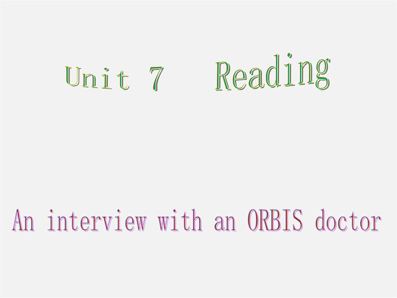 江苏省永丰初级中学八年级英语下册 Unit 7 International Charities Reading课件201