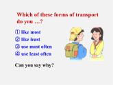 九年级英语下册 Module 1 Unit 1 We toured the city by bus and by taxi课件2