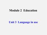 广东省佛山市中山大学附属中学三水实验学校九年级英语下册 Module 2 Unit 3 Language in use课件