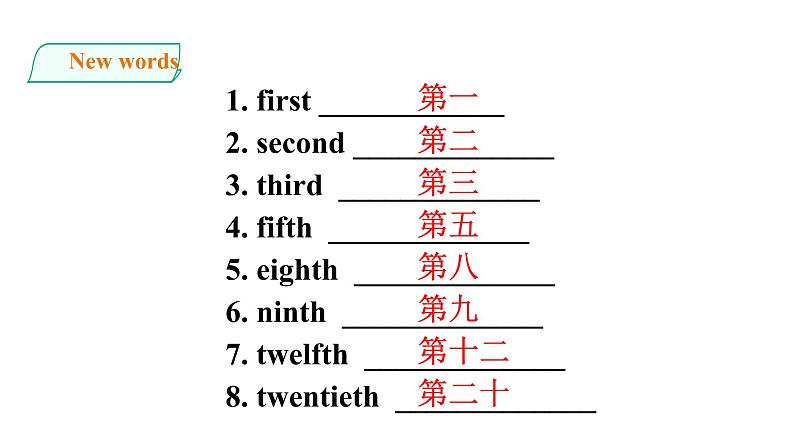 人教新目标七年级上册英语--Unit 8 When is your birthday_ SectionA Grammar focus-3c课件PPT03