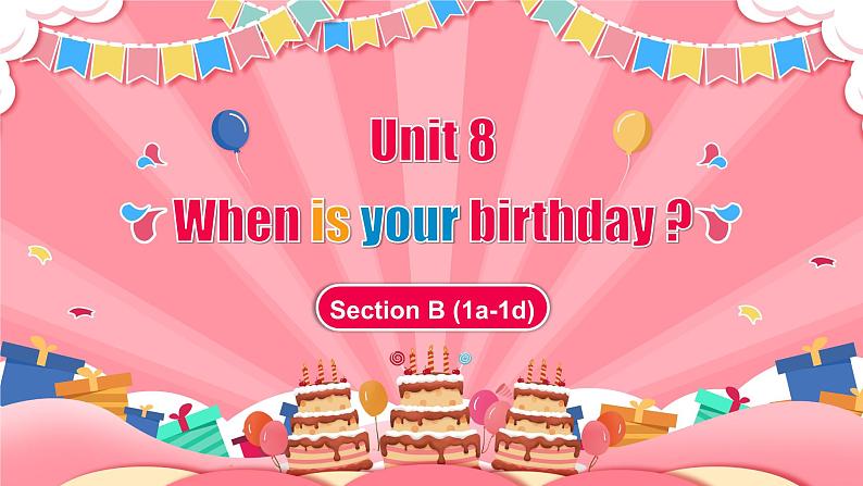 Unit8SectionB1a-1d课件 七年级上册第1页