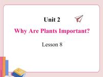 英语八年级下册Unit 2 Plant a PlantLesson 8 Why Are Plants Important?教学演示ppt课件
