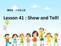 冀教版八年级上册Unit 7 Enjoy Your HobbyLesson 41 Show and Tell!说课ppt课件