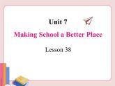 冀教版英语九年级下册  Unit 7  Lesson 38【课件+音频+视频】