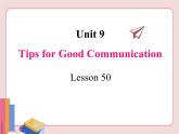 冀教版英语九年级下册  Unit 9  lesson 50【课件+音频+视频】