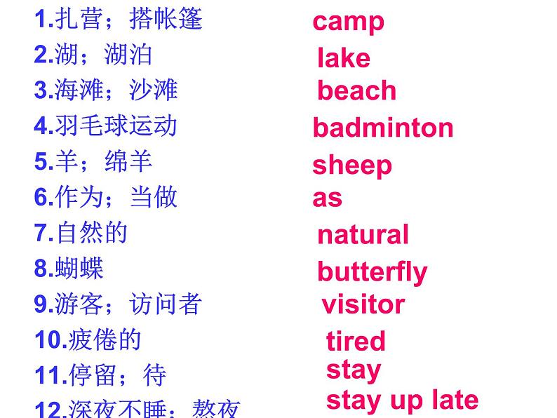 Unit12 SectionA 1a-2d 课件2021-2022学年人教版英语七年级下册04