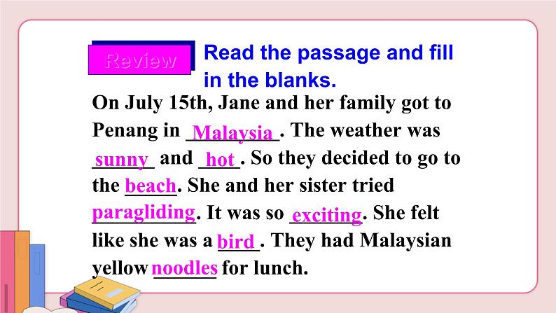 人教版英语八年级上册 unit 1  Section B (3a-Self check)【课件】03