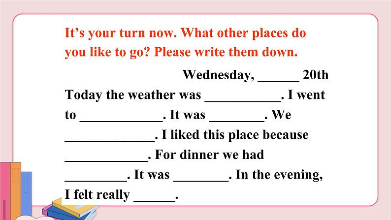 人教版英语八年级上册 unit 1  Section B (3a-Self check)【课件】08