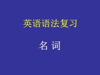 人教版九年级初中英语语法复习一轮课件---名词（共25张PPT）