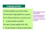 Module 6 Unit 3  Language in use 課件 2021-2022學(xué)年外研版英語八年級上冊