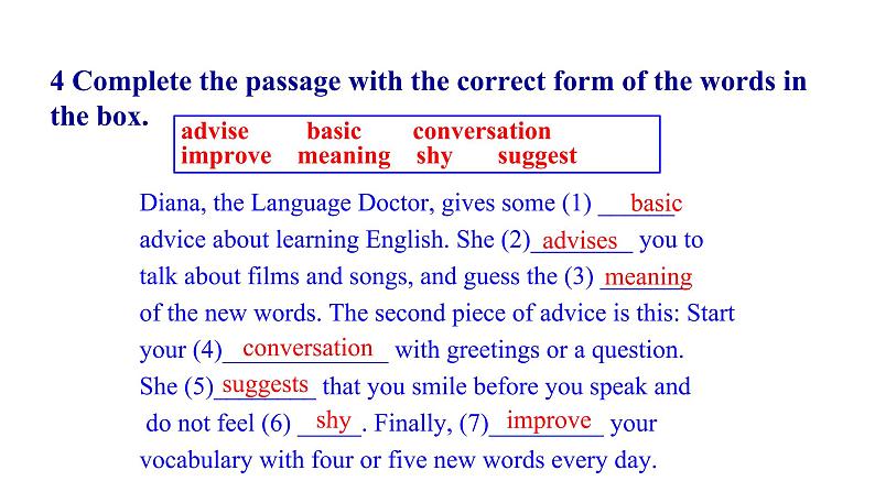 Module 1 Unit 2  You should smile at her!第7页