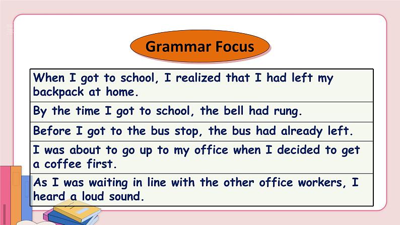 人教版英语九年级下册 Unit 12 Life is full of the unexpected Section A Grammar Focus-4c【课件+音频】04