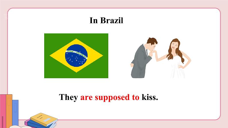 人教版英语九年级下册 Unit 10 You're supposed to shake hands Section A 1a-2d【课件+音频】08