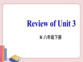 人教版英语八年级下册 Unit 3  Review of Unit 3【课件】